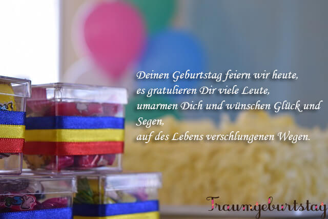 Spruch zum Geburtstag