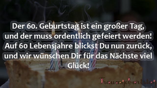 Lll Gedichte Zum 60 Geburtstag Kurze Und Lustige Geburtstagsgedichte