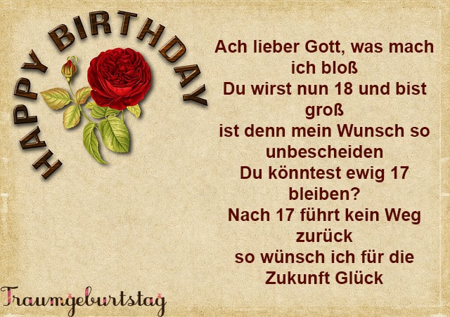 Lll Sprüche Zum 18 Geburtstag Die Besten Zur Volljährigkeit